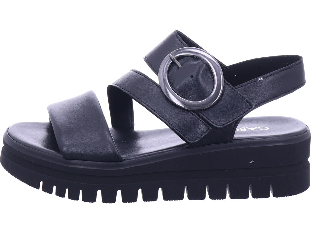 Gabor Damen Sandalette  in schwarz