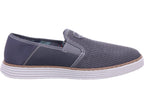 Rieker Men's Slip-On Shoes, Men's Casual Shoes in Grey