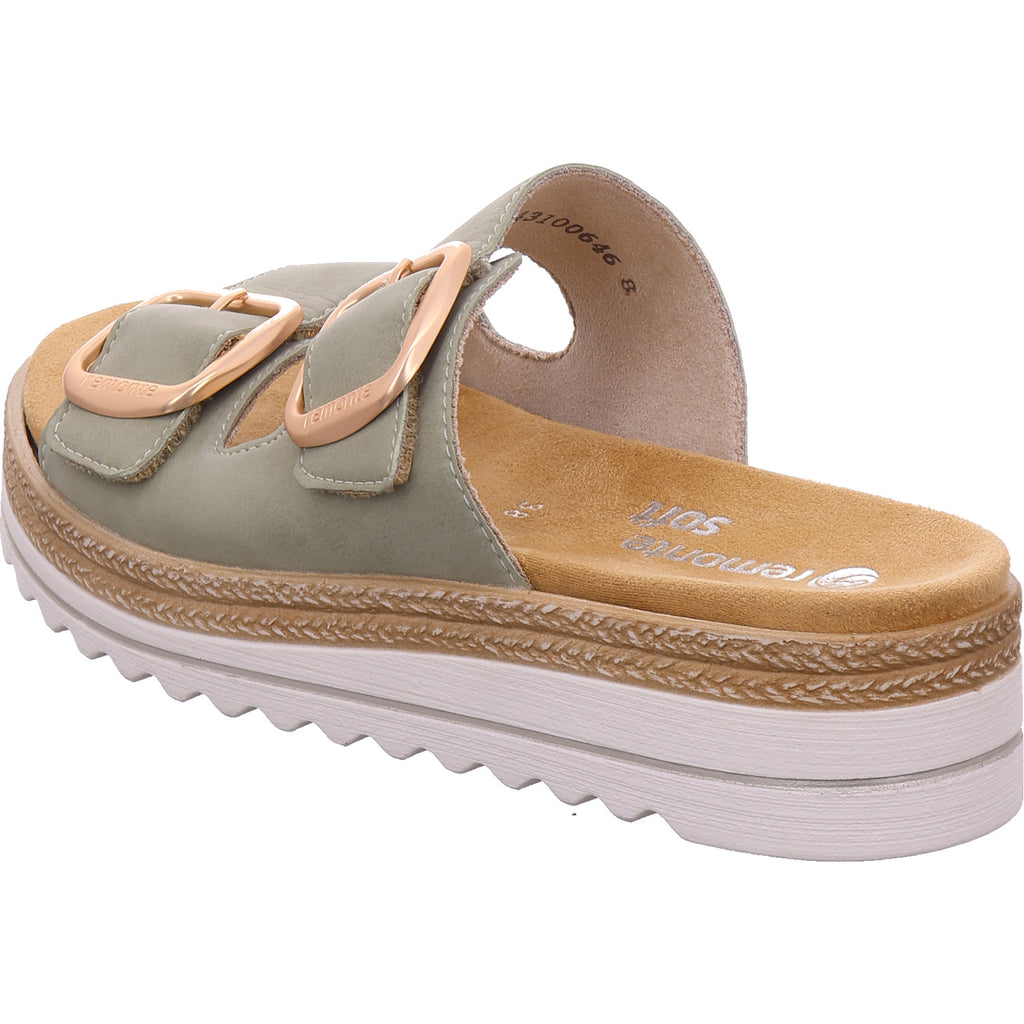 Remonte Women's Mule in Green