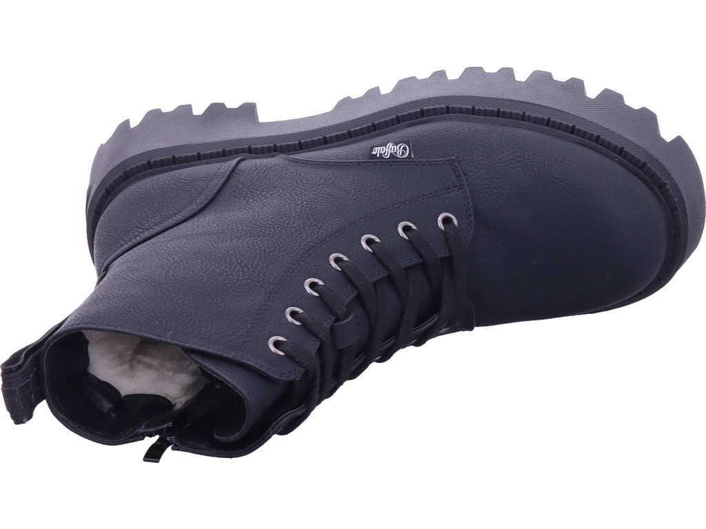 Buffalo Damen Stiefelette  in schwarz