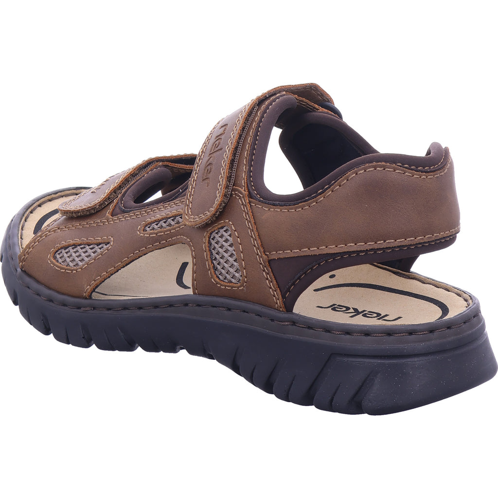 Rieker Herren Sandalette  in braun