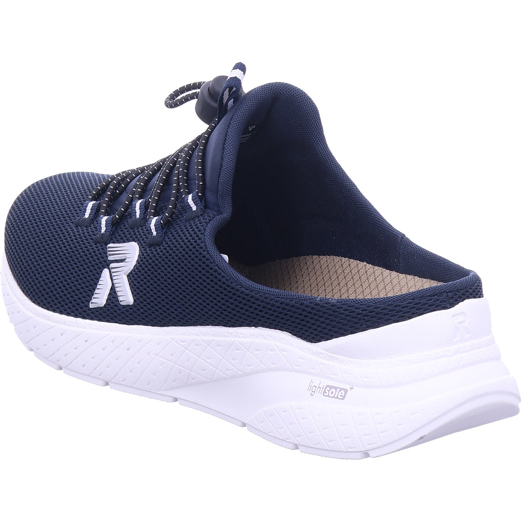 Rieker Women's Mule Fsk Women's Slip-On Shoes in blue