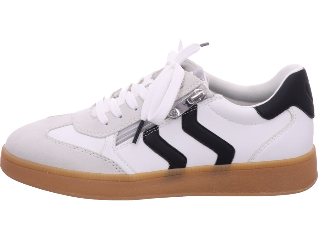 Marco Tozzi women's sneakers in white
