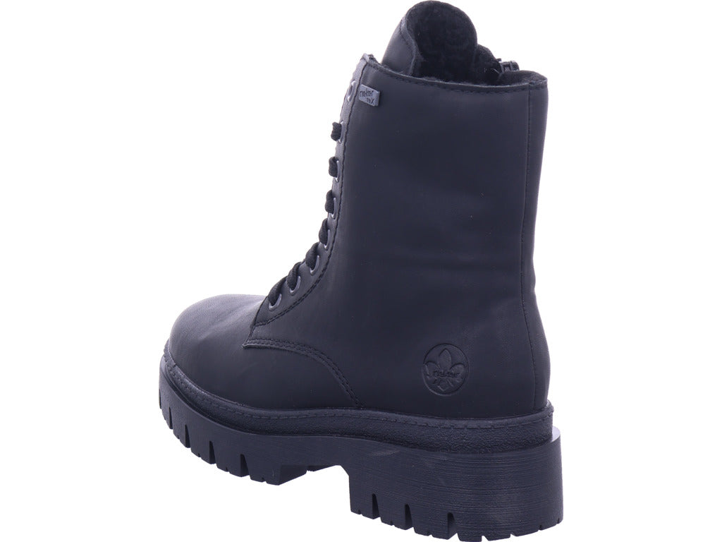 Rieker Damen Stiefel Hwk Damen Stiefel in schwarz
