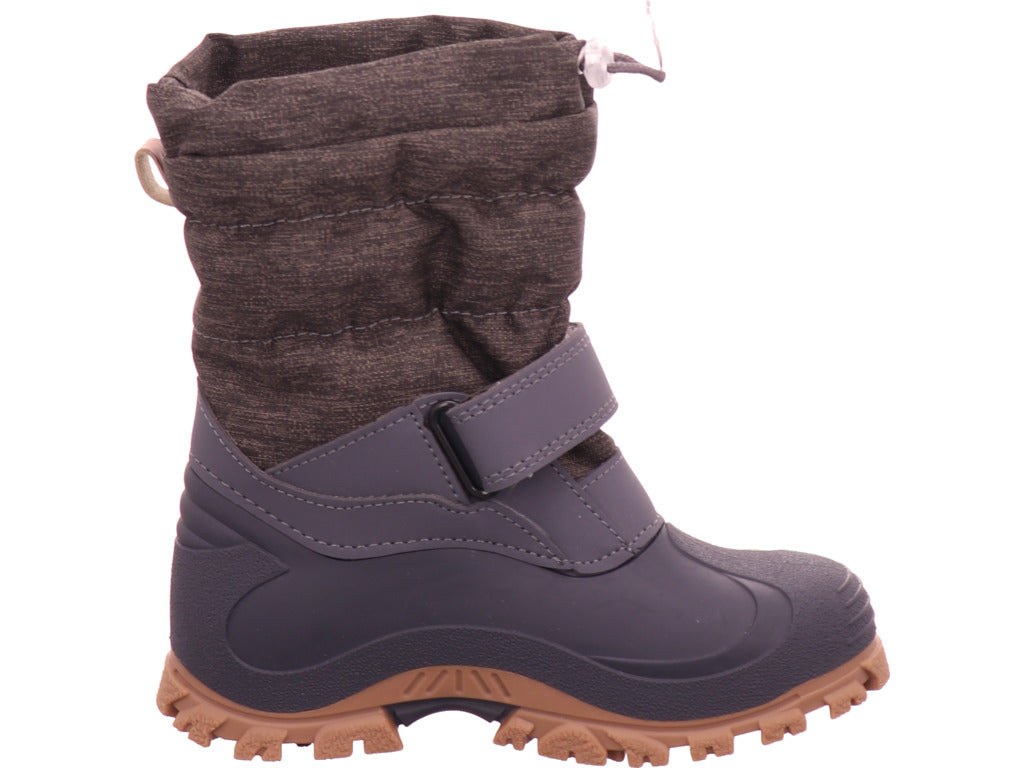 Lurchi Unisex - Kids' Moon Boots Finn in Grey