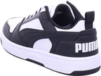 Puma Women's Low Top Shoe Rebound V6 Lo Jr in Black