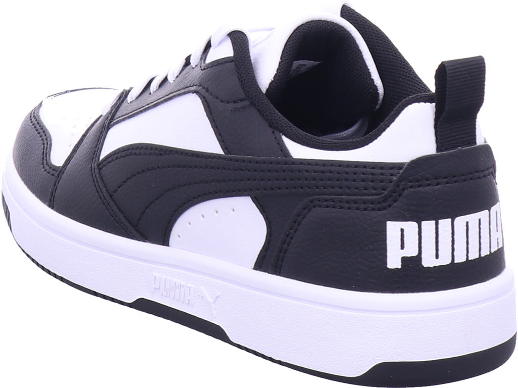 Puma Women's Low Top Shoe Rebound V6 Lo Jr in Black