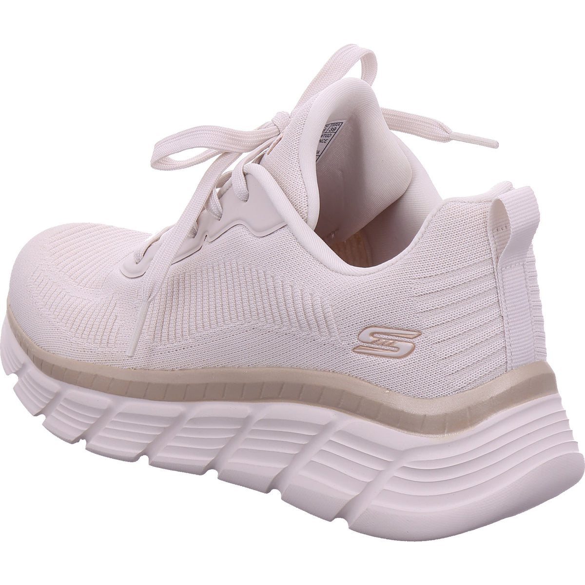 SKECHERS Damen Sneaker Bobs B Flex Hi Fly in weiß