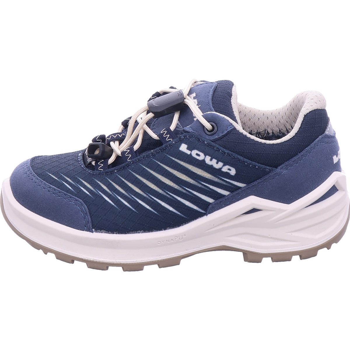 Lowa Chlapecká turistická obuv Zirrox II GTX Lo JR v modré barvě