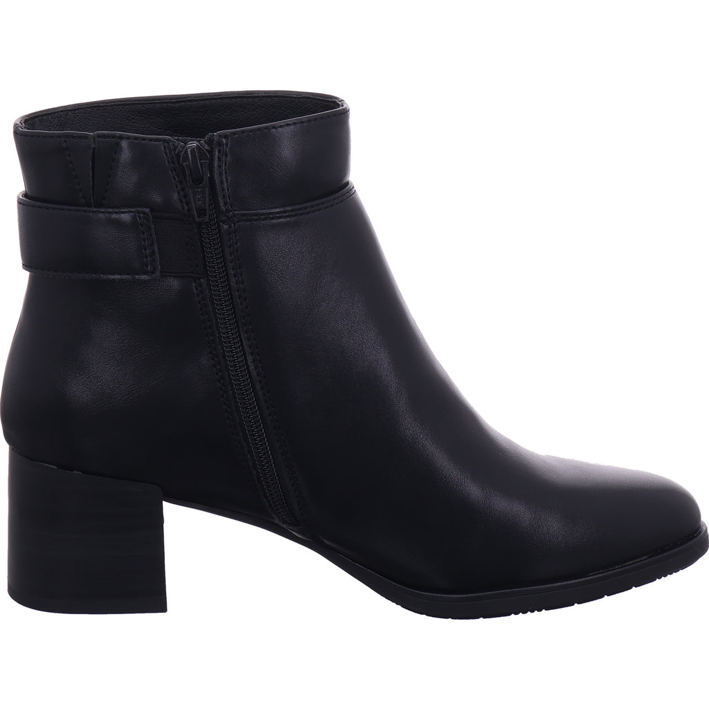 Jana Damen Stiefelette  in schwarz