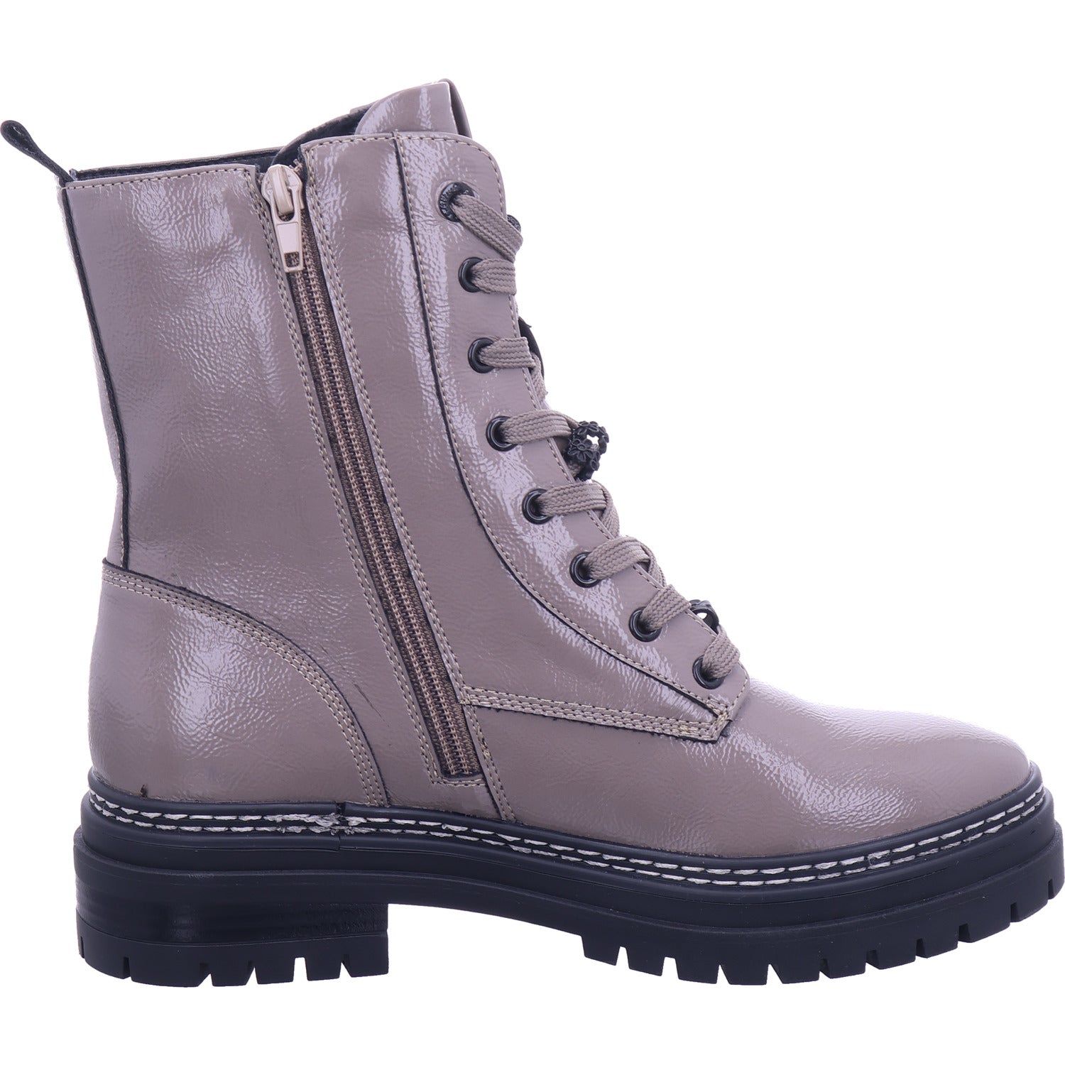s.Oliver Damen Stiefelette  in sand-taupe