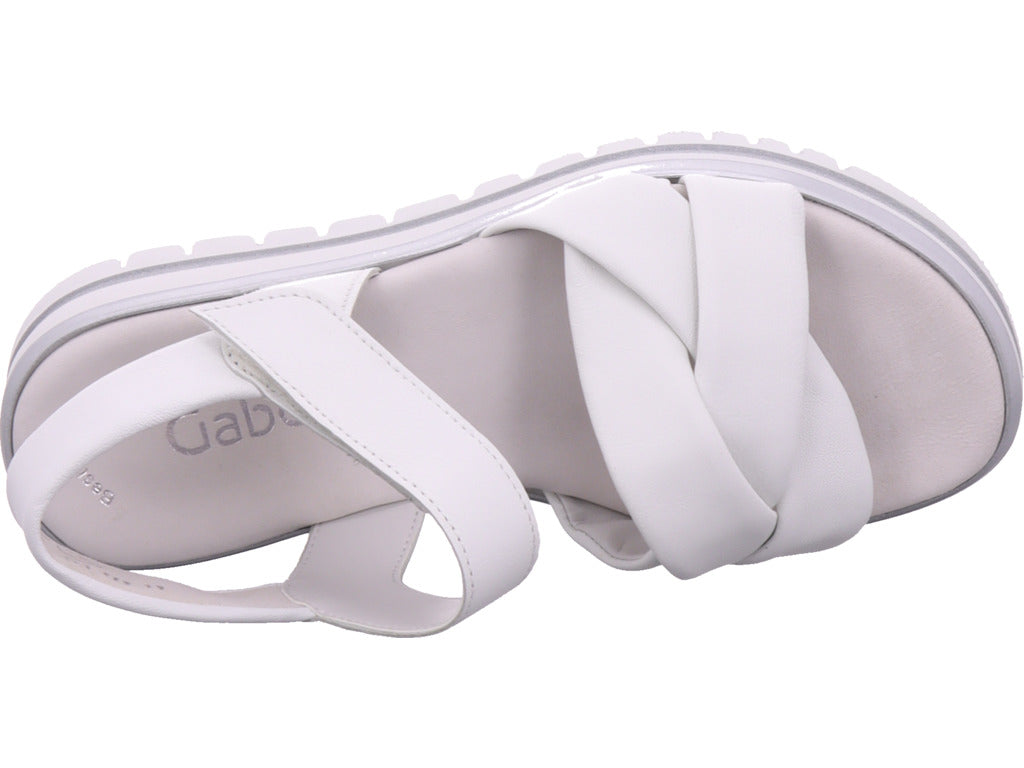 Gabor Damen Sandalette  in weiß
