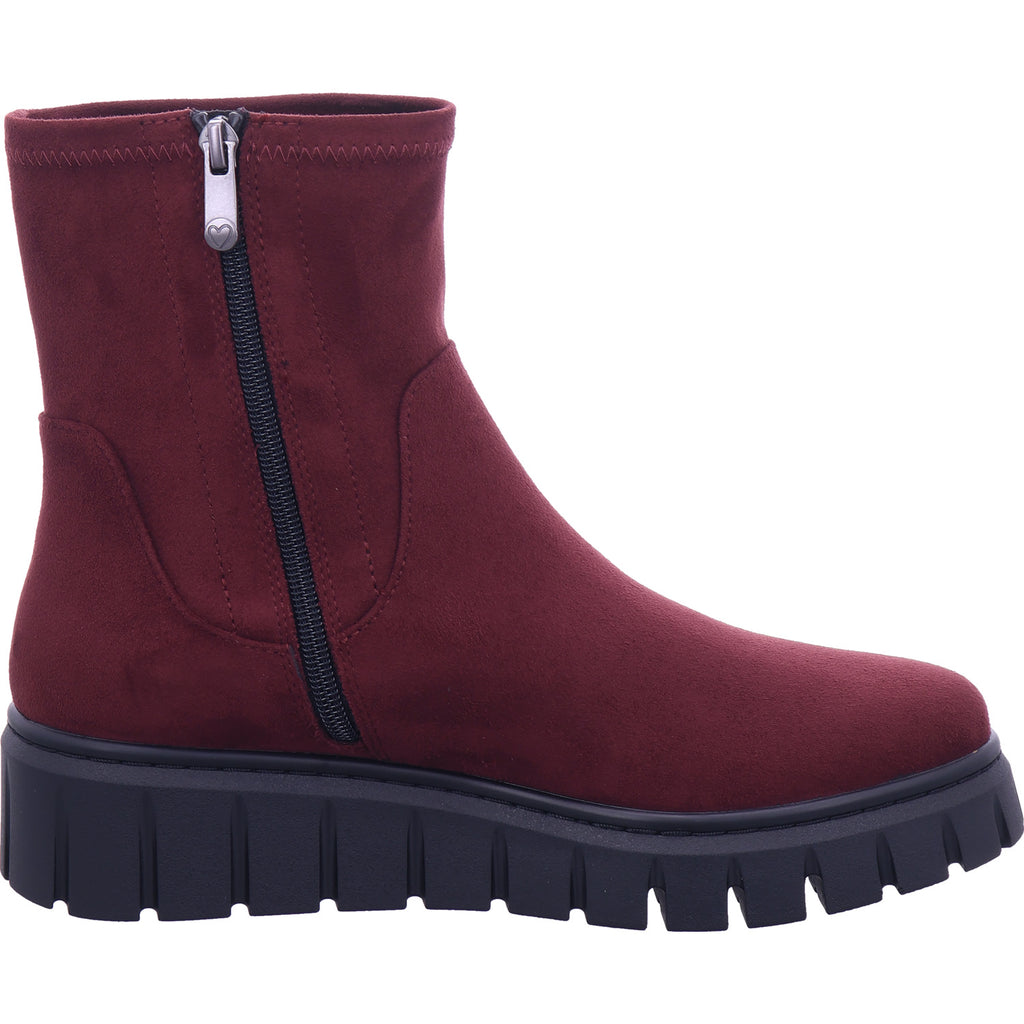 Marco Tozzi Damen Stiefelette  in bordo