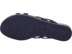 Jana Damen Pantolette  in schwarz