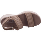 Dámské sandály SKECHERS Ultra Flex 3.0 ve světle hnědé barvě