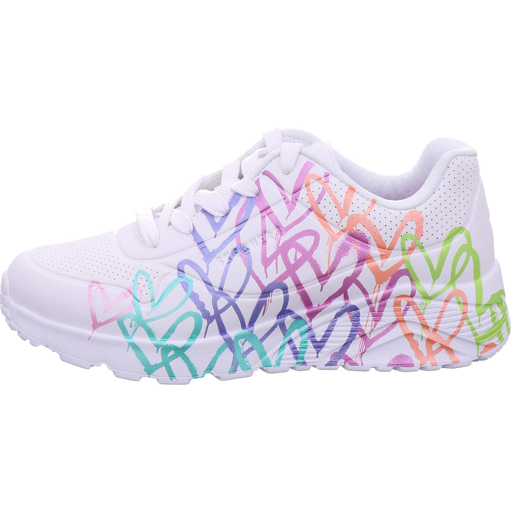 SKECHERS Girls' Trainers Uno Lite in White