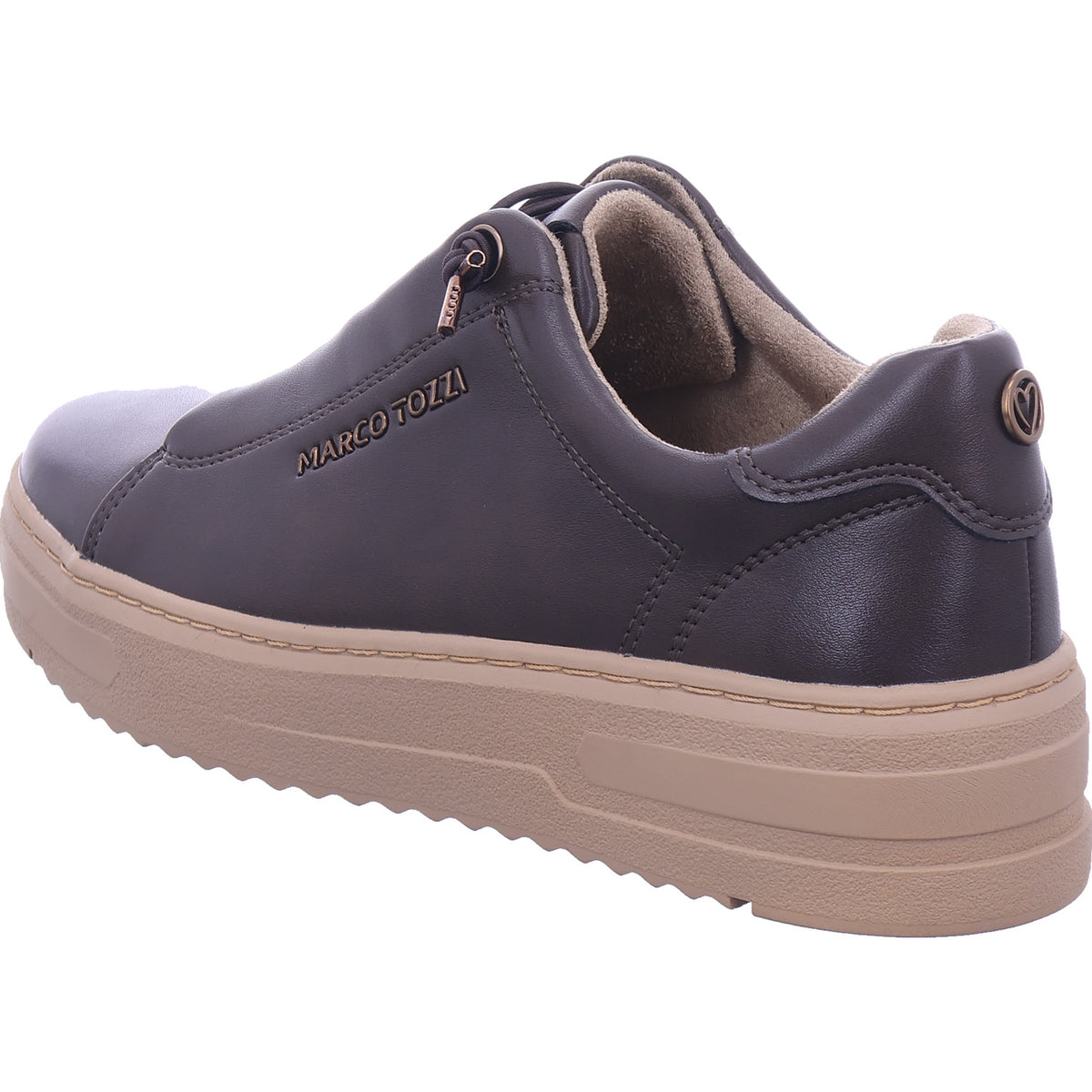 Marco Tozzi Damen Halbschuh  in braun