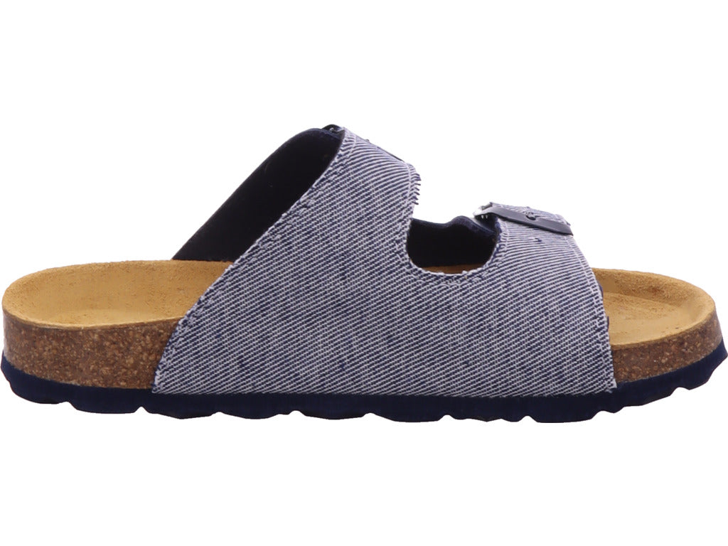 Canadian John Junior Slipper in blue