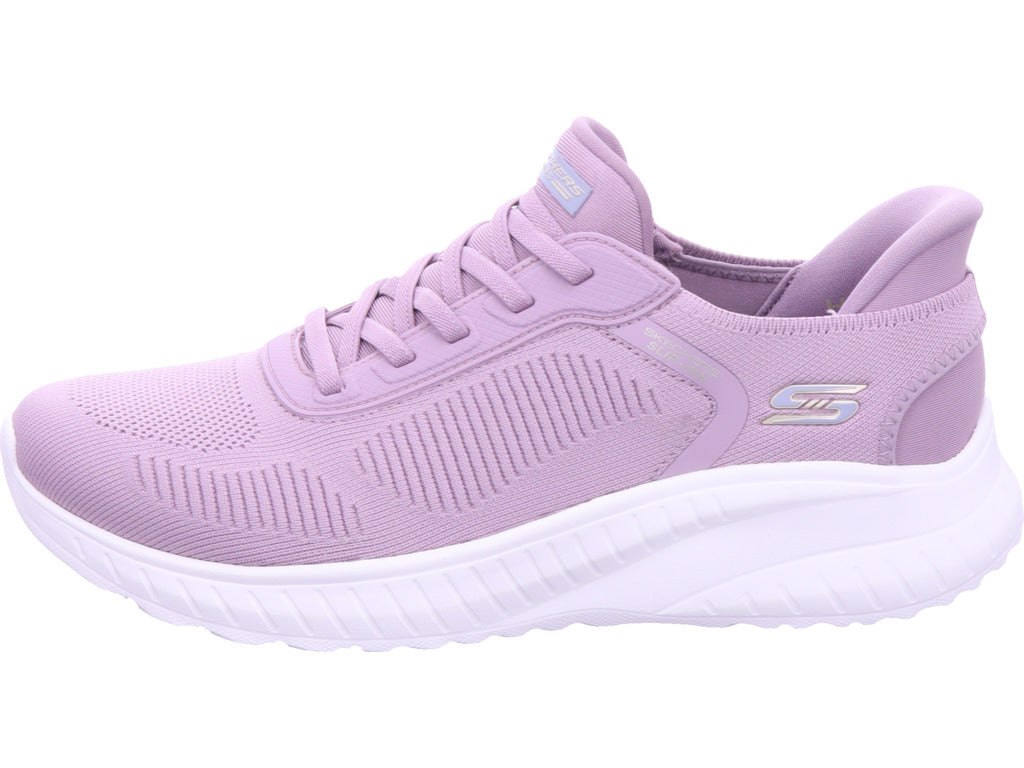 SKECHERS Women's Bobs Squad Sneakers in Purple