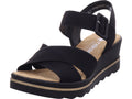 Rieker Damen Sandalette Fsk Damen Sandalen in schwarz