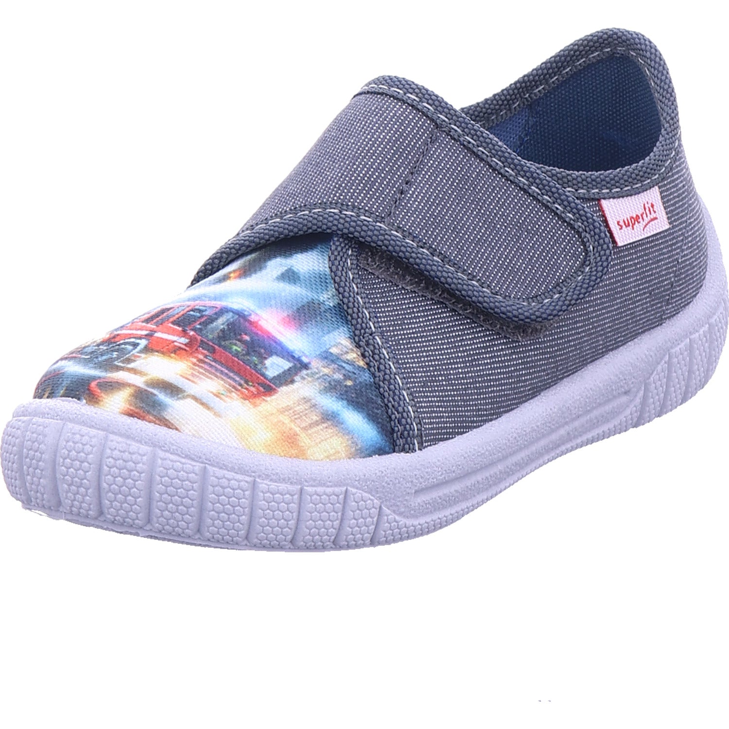 Superfit Jungen Hausschuh  in grau
