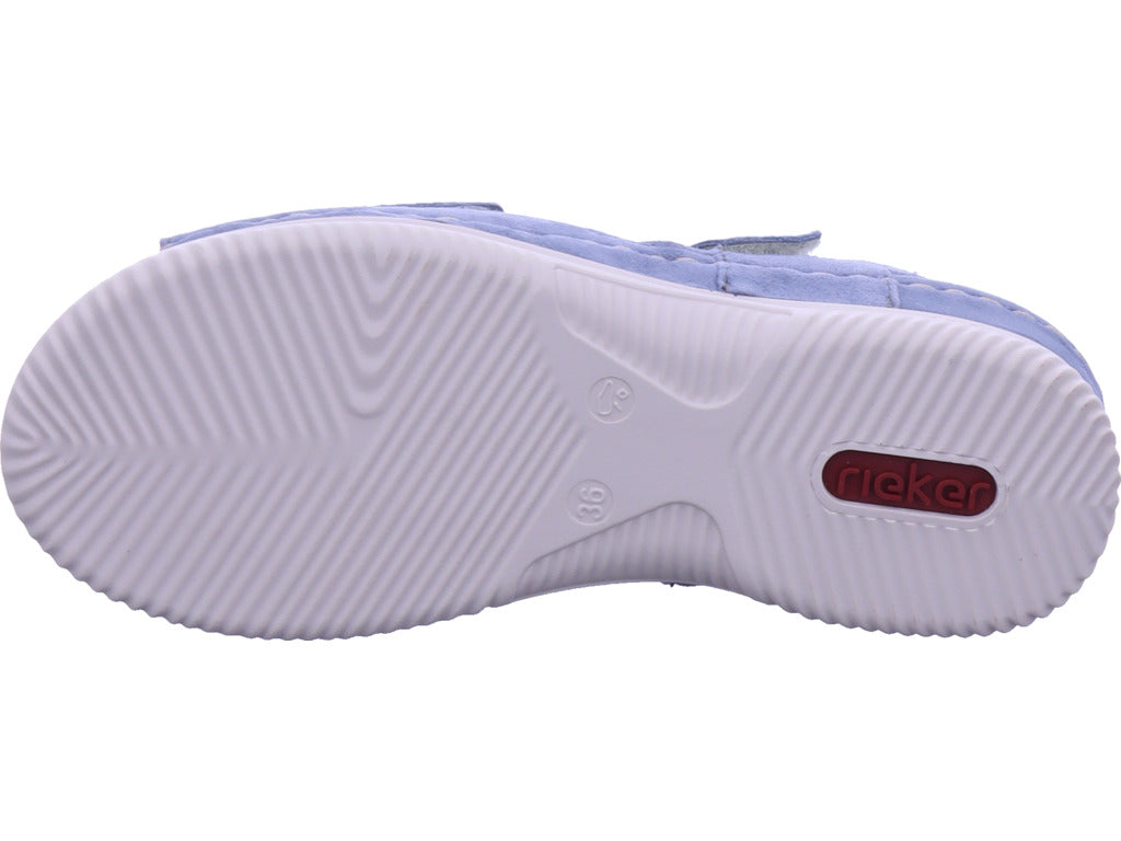 Rieker Damen Sandalette Fsk Damen Sandalen in blau