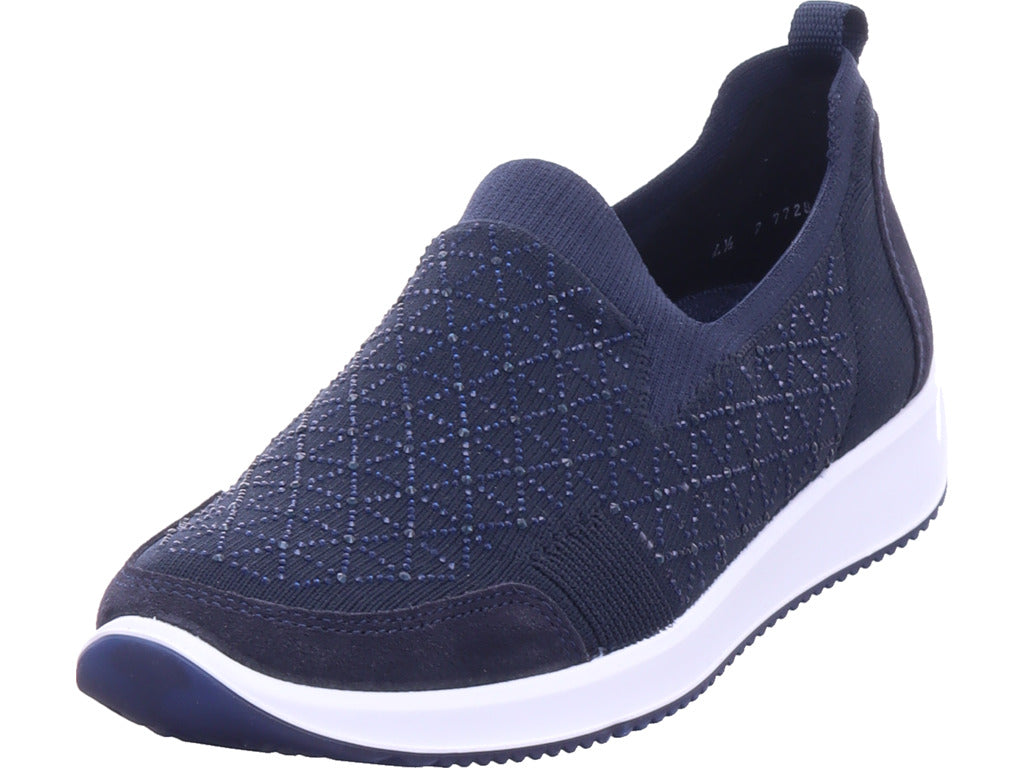 Ara Damen Slipper Lissabon in blau