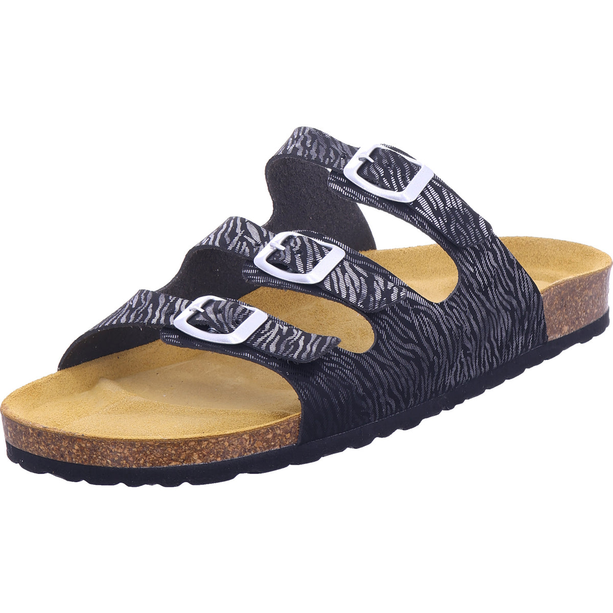 Canadian John Damen Hausschuh  in schwarz