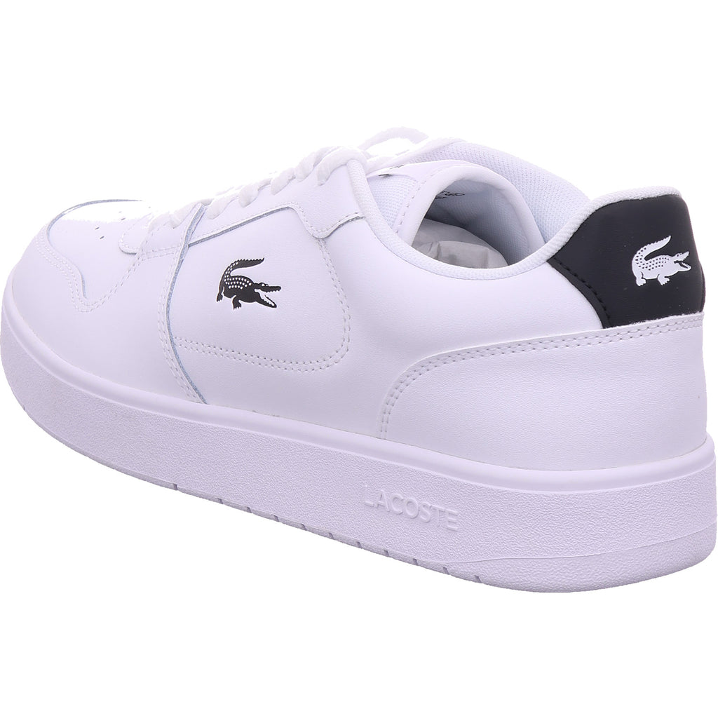 Lacoste Men's Low Top Mens Court Ace Sneakers in White
