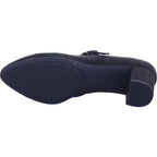 Jana Damen Pump  in schwarz
