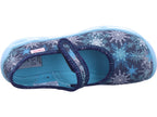 Superfit Mädchen Hausschuh Hausschuh Textil \ Bubble in blau