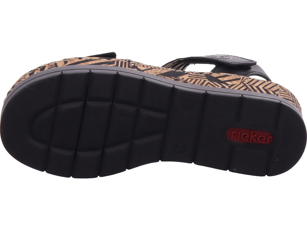 Rieker Women's Sandals Fsk Women's Sandals in black