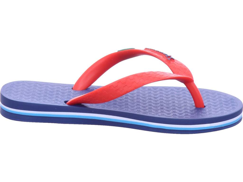 Ipanema Unisex – dětské plážové boty Ipanema Clas Brasil Ii Kids v modré barvě