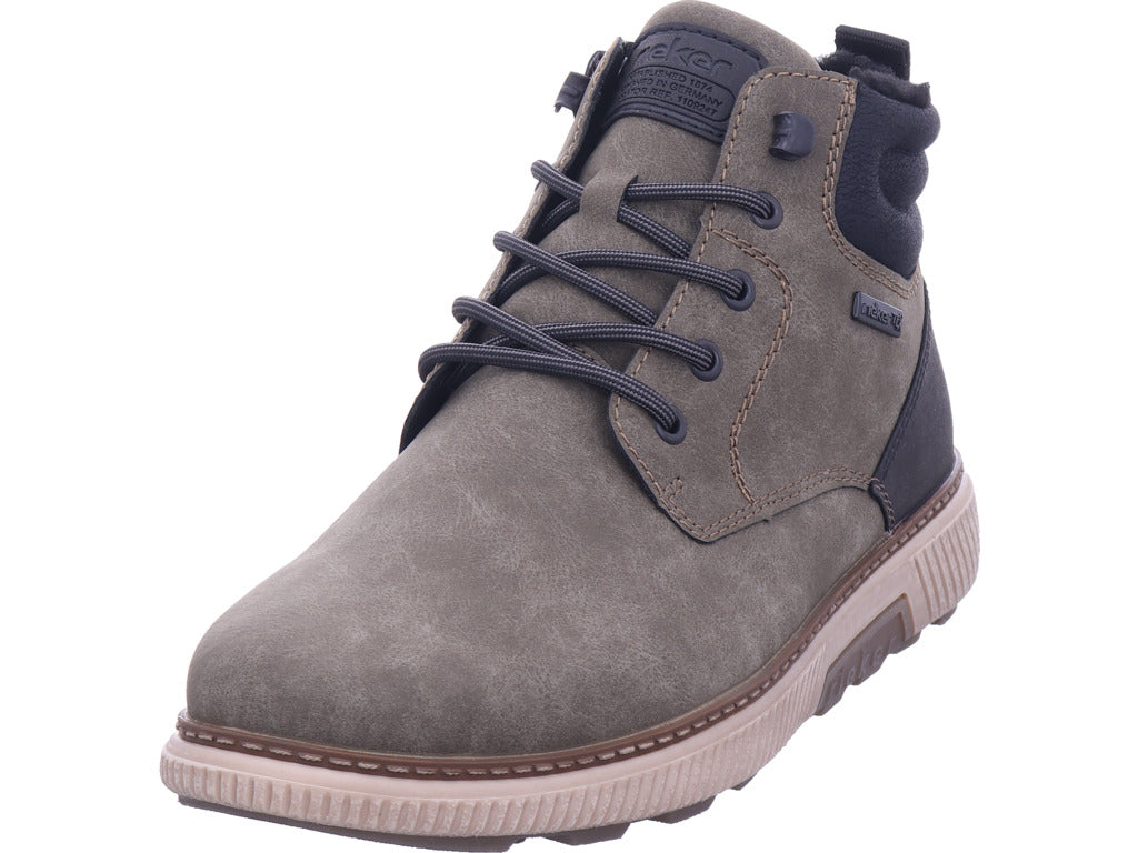 Rieker men's lace-up boots Hwk men's boots in brown