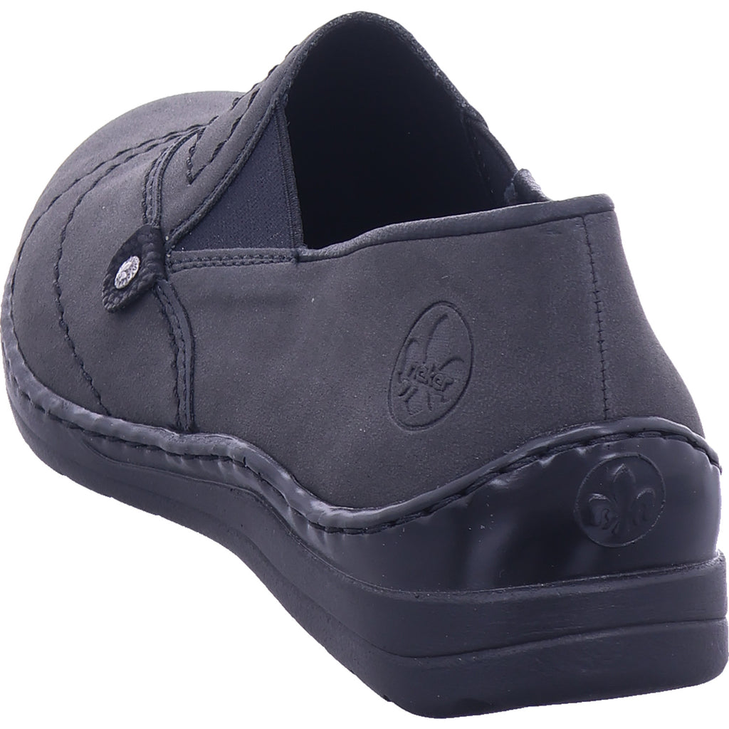 Rieker Damen Slipper  in grau