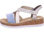 Rieker women's sandal FSK women's sandals in blue