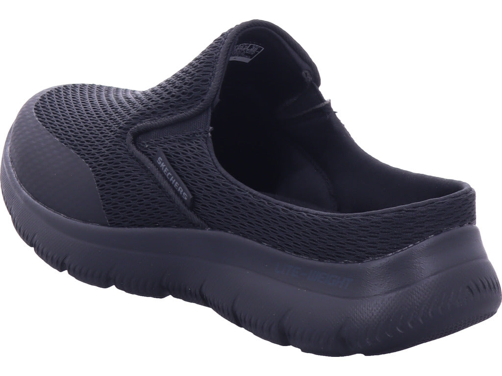 SKECHERS pánské nazouváky v černé barvě