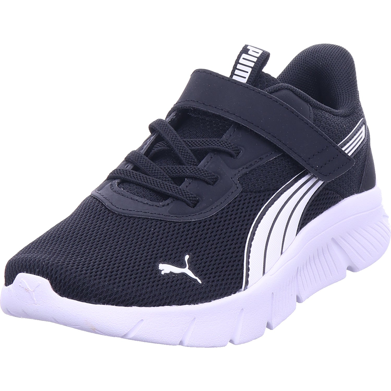 Puma Boys' Flexfocus Modern AC Sneakers in Black