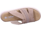 Rieker Women's Mule Fsk Women's Sandals in beige