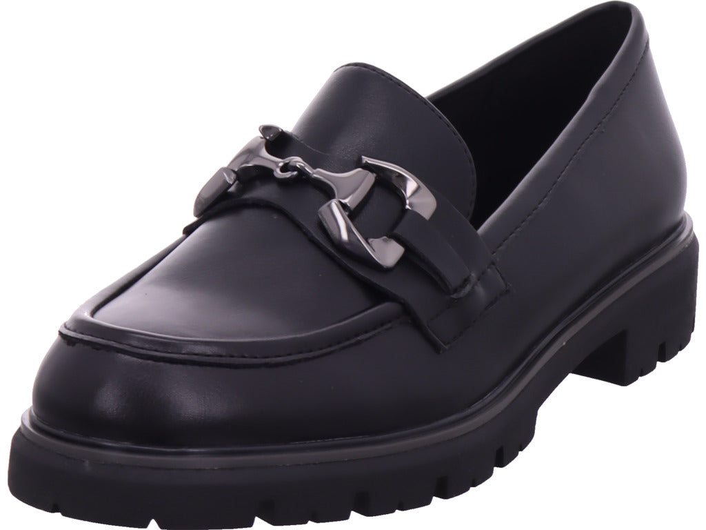 Marco Tozzi Damen Slipper M2470043 in schwarz