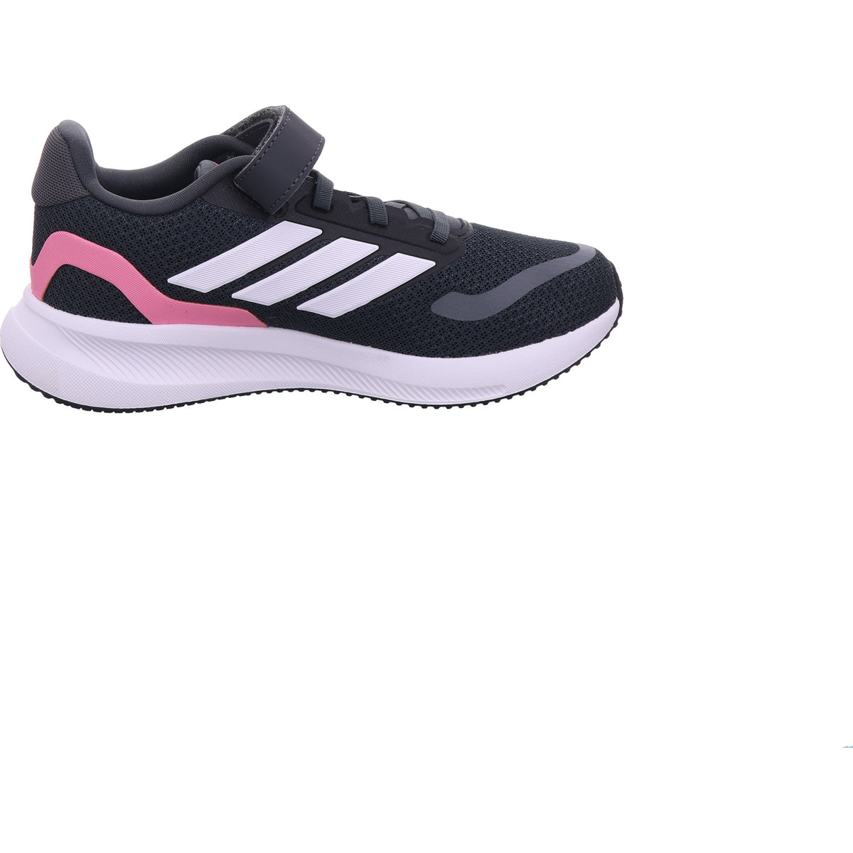 Dívčí tenisky Adidas Runfalcon 5 El C v šedé barvě
