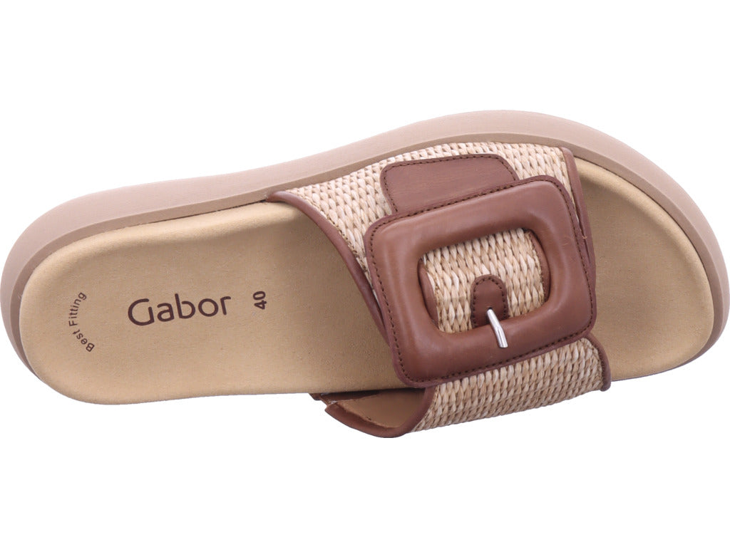 Gabor Damen Pantolette  in braun