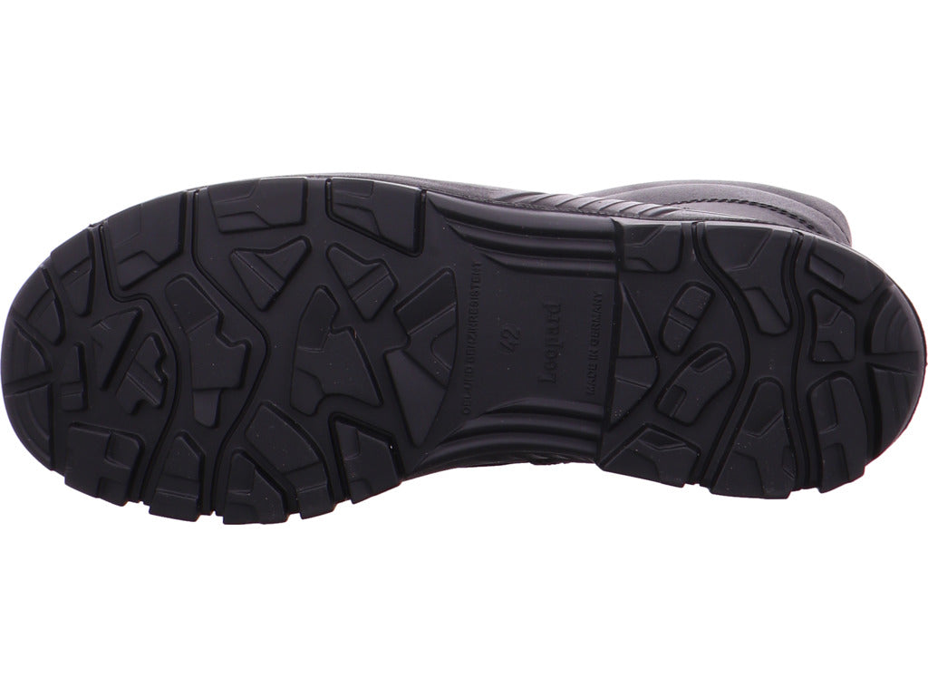 Leopard Herren Arbeitsschuh S2 - Schweißerstiefel in schwarz