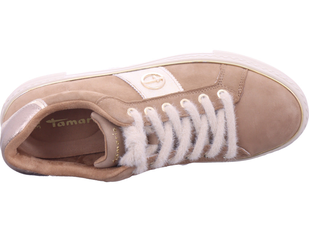 Tamaris women's sneaker M2372442 in beige