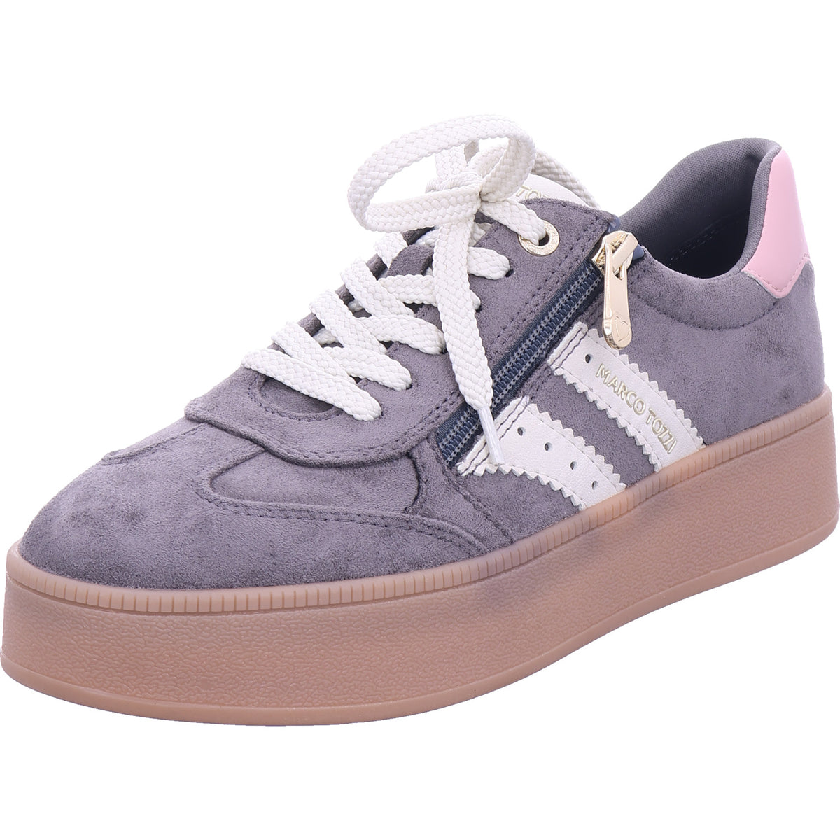 Marco Tozzi Damen Halbschuh  in grau