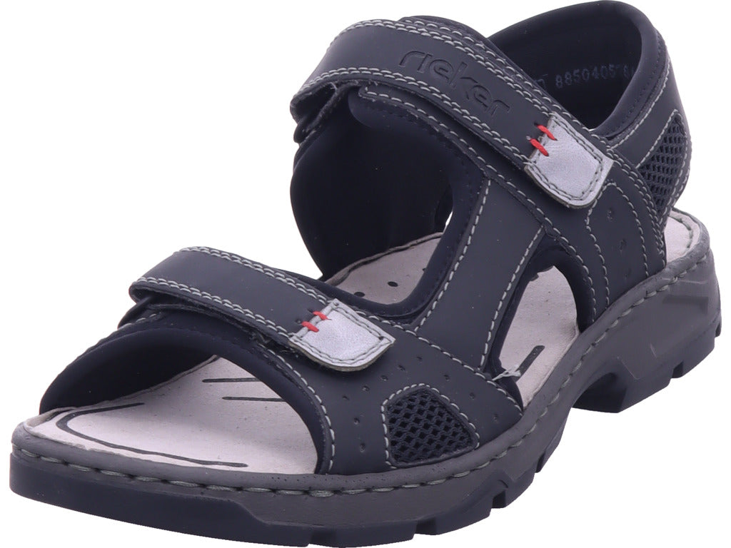 Rieker Herren  Fsk Herren Sandalen in schwarz