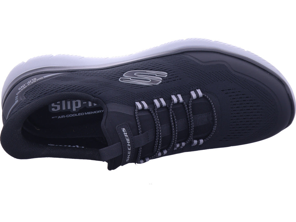 SKECHERS Men's Slip-on Shoes in black