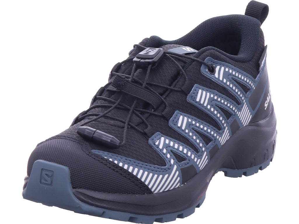 Salomon Jungen Wanderschuh Xa Pro V8 Cswp J in schwarz