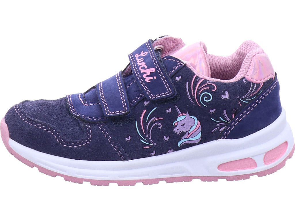 Lurchi Mädchen Halbschuh Vera in blau
