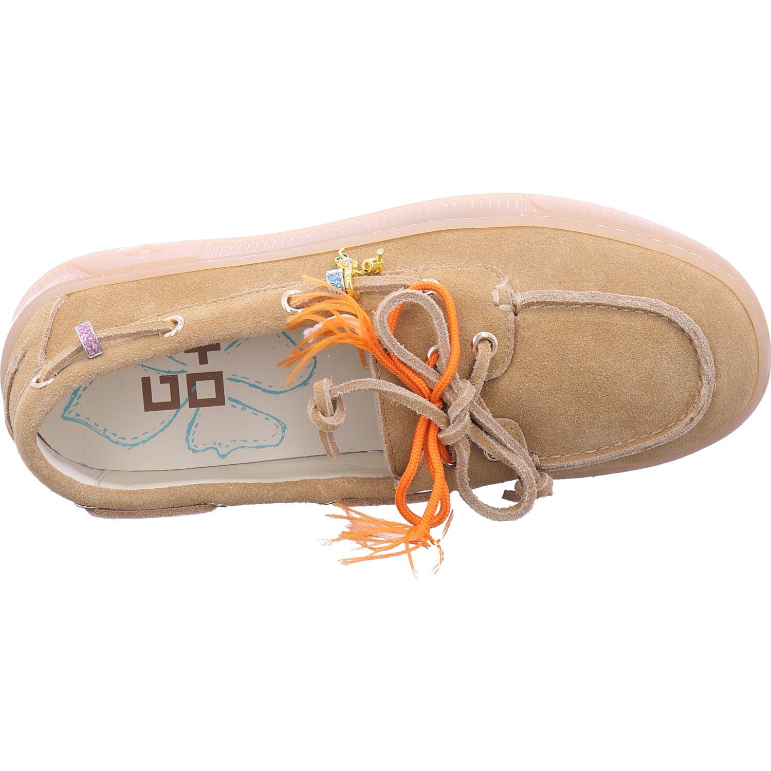 GIO+ Damen Slipper  in braun